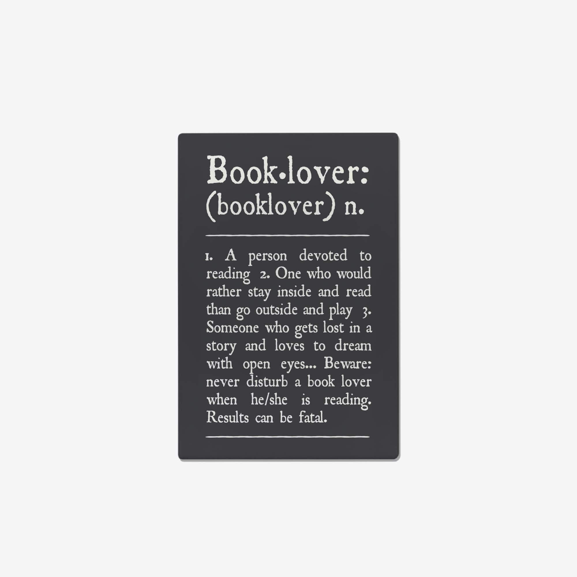 Booklover - Aimant 5,5 x 8 cm Legami
